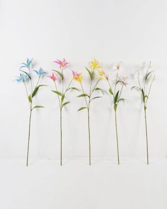 Artificial Flower 28*28*100cm Lily *3  single stem GS-73324011 2024May YeahFlower is one of Chinese leading OEM manufacturers and exporters , supplying the silk flowers, wholesale artificial trees