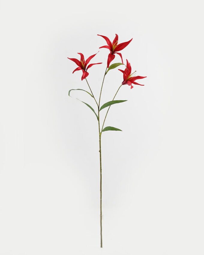 Artificial Flower 28*28*100cm Lily *3  single stem GS-73324011 2024May YeahFlower is one of Chinese leading OEM manufacturers and exporters , supplying the silk flowers, wholesale artificial trees