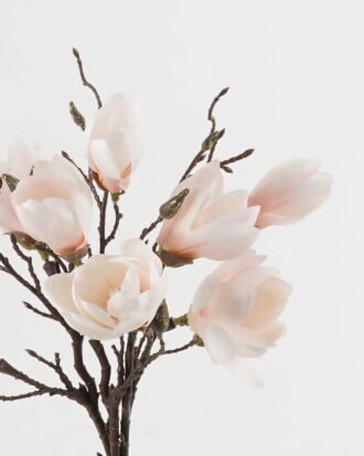 Artificial Flower 25*25*50cm Mangnolia *3 bush GS-58824034-P1 2024May YeahFlower is one of Chinese leading OEM manufacturers and exporters , supplying the silk flowers, wholesale artificial trees