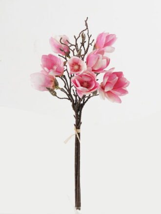 Artificial Flower 25*25*50cm Mangnolia *3 bush GS-58824034-P1 Bouquet 3,000+ sqm showroom with thousands of artificial flowers, plants & trees ready for global sourcing.
