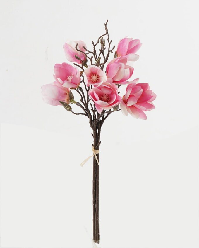 Artificial Flower 25*25*50cm Mangnolia *3 bush GS-58824034-P2 2024May YeahFlower is one of Chinese leading OEM manufacturers and exporters , supplying the silk flowers, wholesale artificial trees