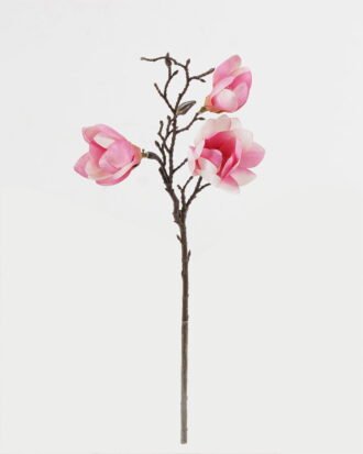 Artificial Flower 17*17*50cm Mangnolia single stem GS-58824035-P2 2024May YeahFlower is one of Chinese leading OEM manufacturers and exporters , supplying the silk flowers, wholesale artificial trees
