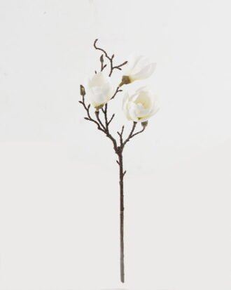 Artificial Flower 17*17*50cm Mangnolia single stem GS-58824035-W1 2024May YeahFlower is one of Chinese leading OEM manufacturers and exporters , supplying the silk flowers, wholesale artificial trees