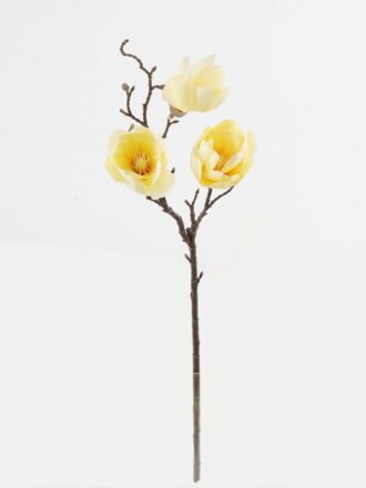 Artificial Flower 17*17*50cm Mangnolia single stem GS-58824035-W1 Single Flowers 3,000+ sqm showroom with thousands of artificial flowers, plants & trees ready for global sourcing.