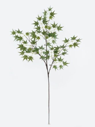 Artificial Flower 29*29*73cm Maple leaf single stem GS-71224018-R1 Single Flowers 3,000+ sqm showroom with thousands of artificial flowers, plants & trees ready for global sourcing.