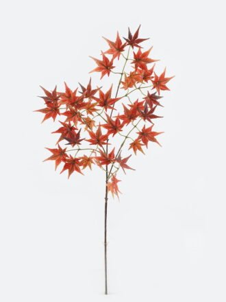 Artificial Flower 29*29*72cm Maple leaf single stem GS-71224008 Single Flowers 3,000+ sqm showroom with thousands of artificial flowers, plants & trees ready for global sourcing.