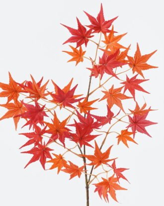 Artificial Flower 29*29*73cm Maple leaf single stem GS-71224018-R1 2024May YeahFlower is one of Chinese leading OEM manufacturers and exporters , supplying the silk flowers, wholesale artificial trees