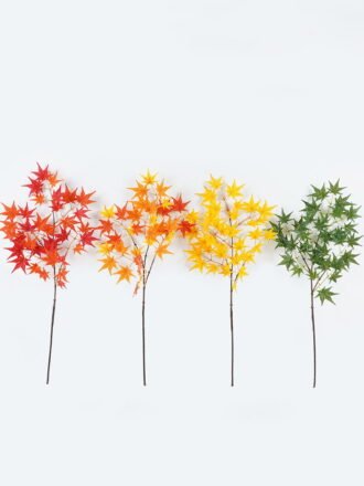 Artificial Flower 29*29*73cm Maple leaf single stem GS-71224018-G1 Single Flowers 3,000+ sqm showroom with thousands of artificial flowers, plants & trees ready for global sourcing.