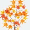 Artificial Flower 29*29*73cm Maple leaf single stem GS-71224018 2024May YeahFlower is one of Chinese leading OEM manufacturers and exporters , supplying the silk flowers, wholesale artificial trees