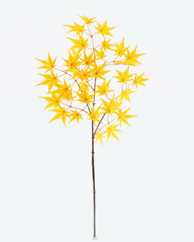 Artificial Flower 29*29*73cm Maple leaf single stem GS-71224018 2024May YeahFlower is one of Chinese leading OEM manufacturers and exporters , supplying the silk flowers, wholesale artificial trees