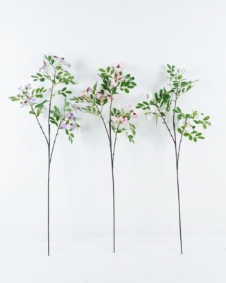 Artificial Flower 30*30*100cm Pea blossom*3 single stem GS-74424005 Single Flowers YeahFlower is one of Chinese leading OEM manufacturers and exporters , supplying the silk flowers, wholesale artificial trees