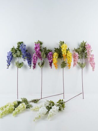 Artificial Flower 40*40*107cm Pea blossom single stem GS-73824008-P1 Single Flowers 3,000+ sqm showroom with thousands of artificial flowers, plants & trees ready for global sourcing.