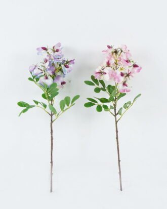 Artificial Flower 16*16*48cm Pea blossom single stem GS-74424009 2024Jun YeahFlower is one of Chinese leading OEM manufacturers and exporters , supplying the silk flowers, wholesale artificial trees