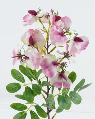 Artificial Flower 16*16*48cm Pea blossom single stem GS-74424009 2024Jun YeahFlower is one of Chinese leading OEM manufacturers and exporters , supplying the silk flowers, wholesale artificial trees