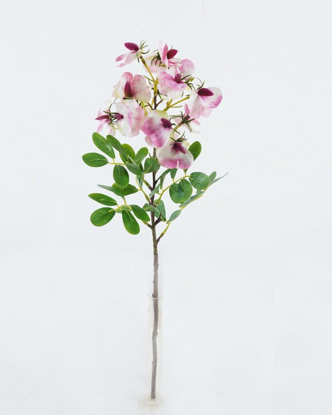 Artificial Flower 16*16*48cm Pea blossom single stem GS-74424009 2024Jun YeahFlower is one of Chinese leading OEM manufacturers and exporters , supplying the silk flowers, wholesale artificial trees