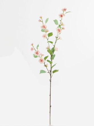 Artificial Flower 18*18*94cm Peach Blossom single stem GS-58824004 Single Flowers 3,000+ sqm showroom with thousands of artificial flowers, plants & trees ready for global sourcing.