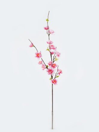 Artificial Flower 12*12*82cm Peach blossom single stem GS-71224005-P1 Single Flowers 3,000+ sqm showroom with thousands of artificial flowers, plants & trees ready for global sourcing.