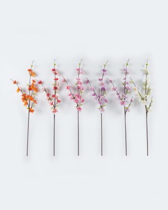 Artificial Flower 12*12*82cm Peach blossom single stem GS-71224005 2024May YeahFlower is one of Chinese leading OEM manufacturers and exporters , supplying the silk flowers, wholesale artificial trees