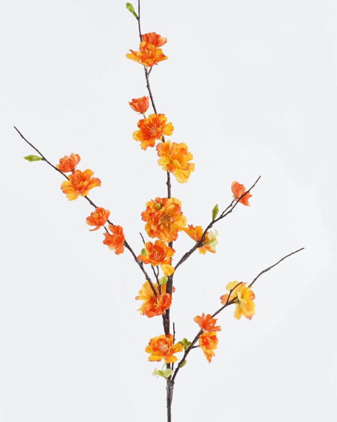 Artificial Flower 24*24*108cm Peach blossom single stem GS-71224017-O1 2024May YeahFlower is one of Chinese leading OEM manufacturers and exporters , supplying the silk flowers, wholesale artificial trees