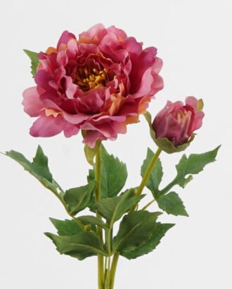 Artificial Flower 15*15*58cm Peony single stem GS-58824011-R1 2024May YeahFlower is one of Chinese leading OEM manufacturers and exporters , supplying the silk flowers, wholesale artificial trees