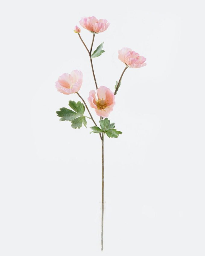 Artificial Flower 12*12*71cm Poppy*5 single stem GS-71224022 2024May YeahFlower is one of Chinese leading OEM manufacturers and exporters , supplying the silk flowers, wholesale artificial trees
