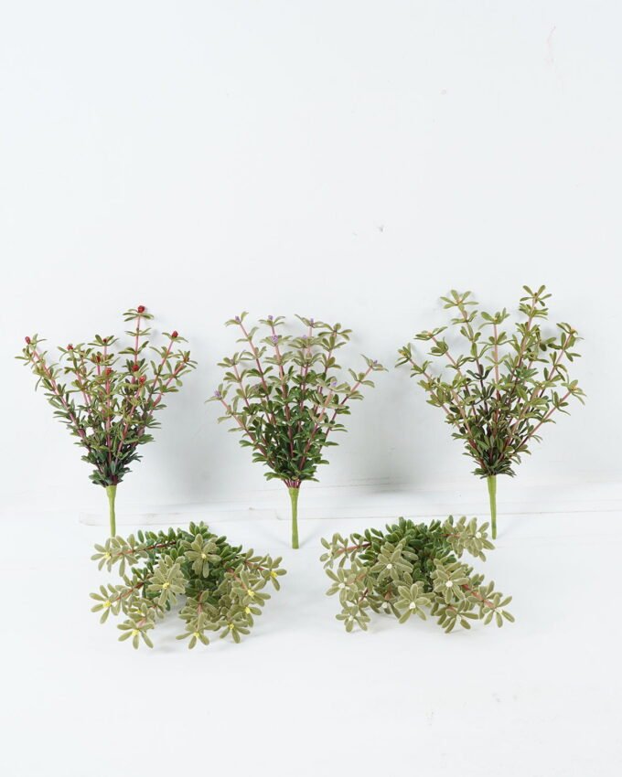 Artificial Flower 12*12*28cm Purslane bush GS-73624020 Flowers Bush YeahFlower is one of Chinese leading OEM manufacturers and exporters , supplying the silk flowers, wholesale artificial trees