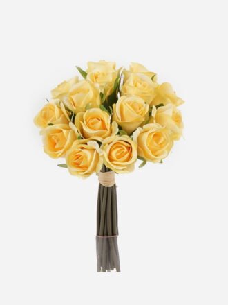 Artificial Flower 17*17*23cm Rose *15 bundle GS-55124008 Bouquet 3,000+ sqm showroom with thousands of artificial flowers, plants & trees ready for global sourcing.