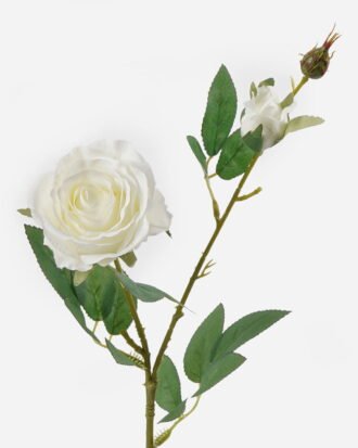 Artificial Flower 15*15*60cm Rose *2 single stem GS-55124001-W1 2024May YeahFlower is one of Chinese leading OEM manufacturers and exporters , supplying the silk flowers, wholesale artificial trees