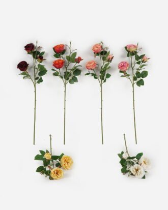 Artificial Flower 15*15*64cm Rose *3 single stem GS-55124004 2024May YeahFlower is one of Chinese leading OEM manufacturers and exporters , supplying the silk flowers, wholesale artificial trees