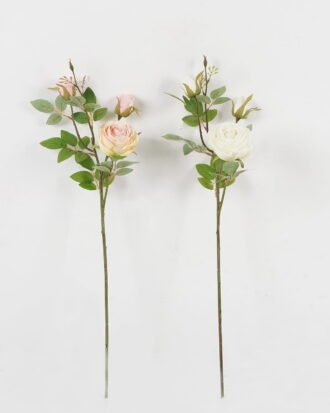 Artificial Flower 18*18*64cm Rose *3  single stem GS-58824032 2024May YeahFlower is one of Chinese leading OEM manufacturers and exporters , supplying the silk flowers, wholesale artificial trees