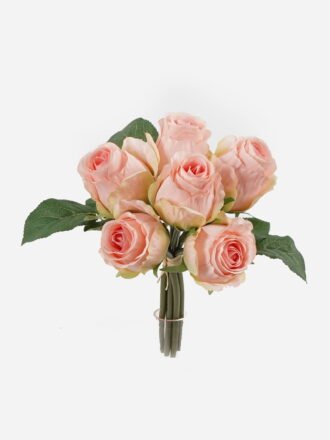 Artificial Flower 23*23*24cm Rose *6 bundle GS-55124007-O1 Bouquet 3,000+ sqm showroom with thousands of artificial flowers, plants & trees ready for global sourcing.