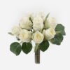 Artificial Flower 20*20*22cm  Rose  *9 bundle GS-55124002-W1 2024May YeahFlower is one of Chinese leading OEM manufacturers and exporters , supplying the silk flowers, wholesale artificial trees
