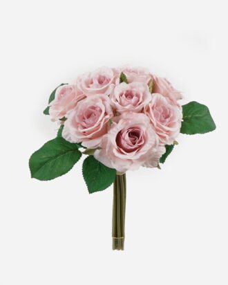Artificial Flower 19*19*24cm Rose *9 bundle GS-55124009-P1 2024May YeahFlower is one of Chinese leading OEM manufacturers and exporters , supplying the silk flowers, wholesale artificial trees