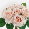 Artificial Flower 19*19*24cm Rose *9 bundle GS-55124009 2024May YeahFlower is one of Chinese leading OEM manufacturers and exporters , supplying the silk flowers, wholesale artificial trees