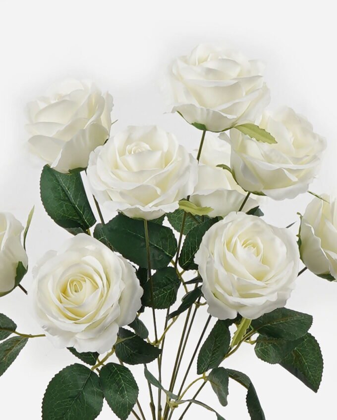 Artificial Flower Rose 9 bush GS-55124010-W1_6 Artificial Flower 26*26*46cm Rose *9 bush GS-55124010-W1 2024May YeahFlower is one of Chinese leading OEM manufacturers and exporters , supplying the silk flowers, wholesale artificial trees