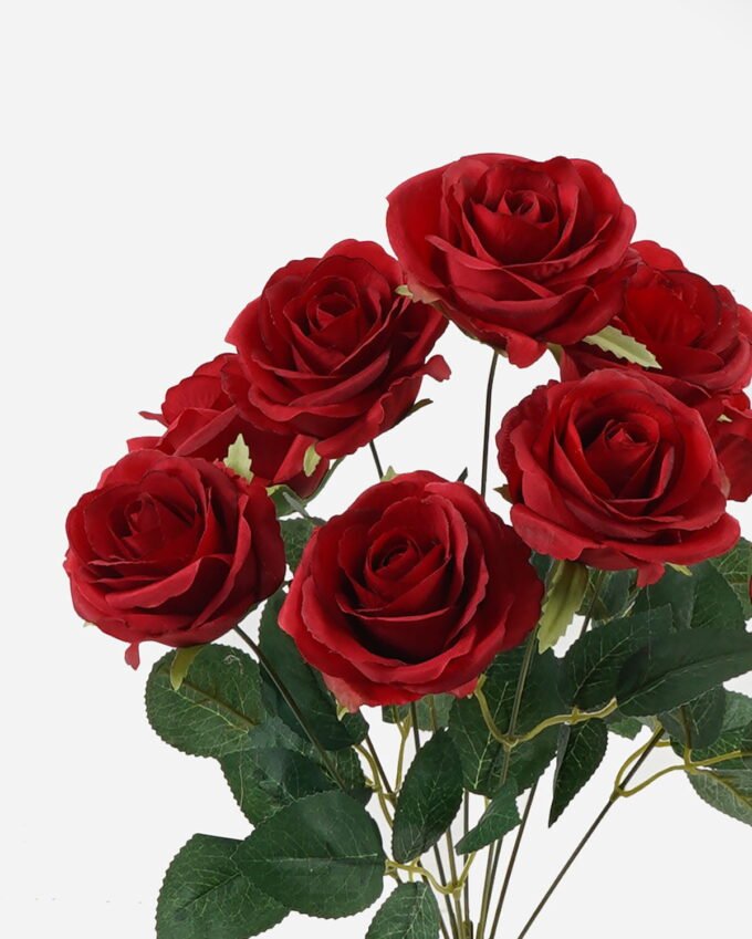 Artificial Flower Rose 9 bush GS-55124010_2 Artificial Flower 26*26*46cm Rose *9 bush GS-55124010 2024May YeahFlower is one of Chinese leading OEM manufacturers and exporters , supplying the silk flowers, wholesale artificial trees