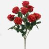 Artificial Flower 23*23*46cm Rose *9 bush GS-55124011-R2 2024May YeahFlower is one of Chinese leading OEM manufacturers and exporters , supplying the silk flowers, wholesale artificial trees