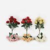 Artificial Flower 23*23*46cm Rose *9 bush GS-55124011 2024May YeahFlower is one of Chinese leading OEM manufacturers and exporters , supplying the silk flowers, wholesale artificial trees