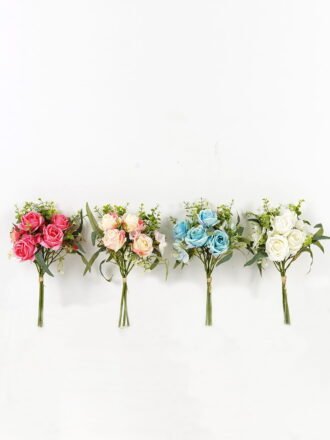 Artificial Flower 23*23*35cm Hydrangea *3 bundle GS-58824015-W1 Bouquet 3,000+ sqm showroom with thousands of artificial flowers, plants & trees ready for global sourcing.