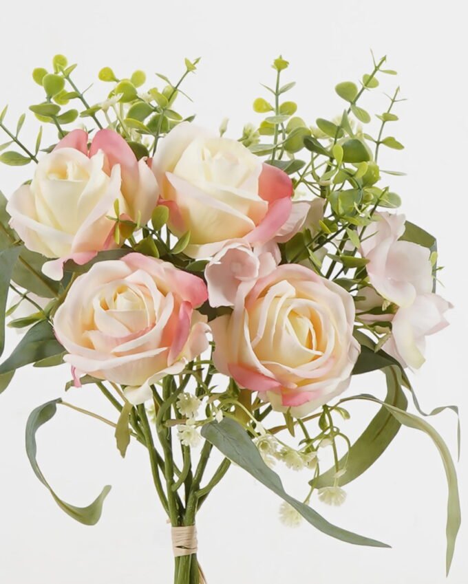 Artificial Flower 24*24*38cm Rose Hydrangea *3 bundle GS-58824026 2024May YeahFlower is one of Chinese leading OEM manufacturers and exporters , supplying the silk flowers, wholesale artificial trees