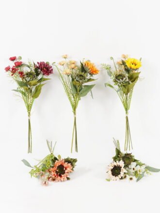 Artificial Flower 47*47*47cm Hydrangea wreath GS-73624005-W1 2024May YeahFlower is one of Chinese leading OEM manufacturers and exporters , supplying the silk flowers, wholesale artificial trees