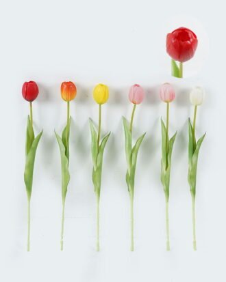 Artificial Flower 7*7*39cm Tulipa single stem GS-24524001 2024May YeahFlower is one of Chinese leading OEM manufacturers and exporters , supplying the silk flowers, wholesale artificial trees