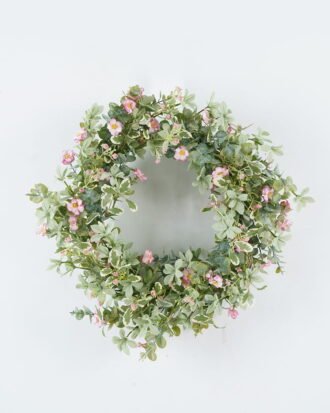 Artificial Flower 50*50*50cm Wreath GS-73624006 2024May YeahFlower is one of Chinese leading OEM manufacturers and exporters , supplying the silk flowers, wholesale artificial trees