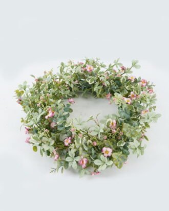 Artificial Flower 50*50*50cm Wreath GS-73624006 2024May YeahFlower is one of Chinese leading OEM manufacturers and exporters , supplying the silk flowers, wholesale artificial trees