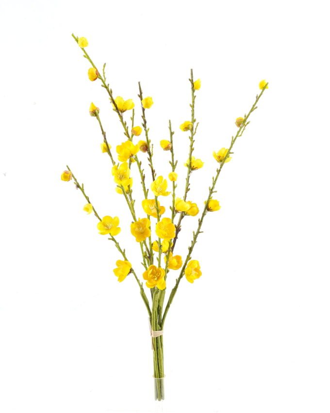 Artificial Flower 25*25*53cm plum blossom *6 bouquet GS-30024007 2024Jun YeahFlower is one of Chinese leading OEM manufacturers and exporters , supplying the silk flowers, wholesale artificial trees