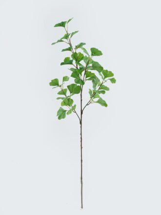 Artificial Plant 17*17*88cm Ginkgo leaves *4 single stem GS-74524003 Leaves&Sprays&Foliages 3,000+ sqm showroom with thousands of artificial flowers, plants & trees ready for global sourcing.