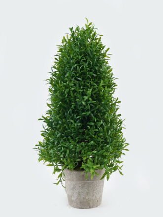 Artificial Plant 15*15*21cm Leaf in Paper pulp pot GS-73724004 Toplary 3,000+ sqm showroom with thousands of artificial flowers, plants & trees ready for global sourcing.