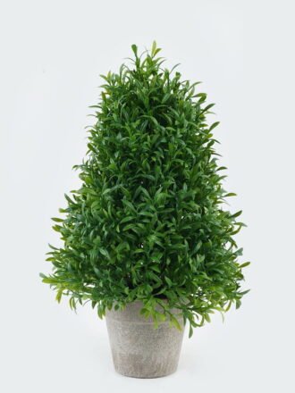 Artificial Plant 18*18*42cm Leaf in Paper pulp pot GS-73724005 Toplary 3,000+ sqm showroom with thousands of artificial flowers, plants & trees ready for global sourcing.