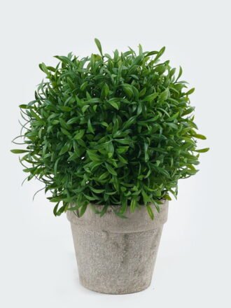 Artificial Plant 20*20*27cm Leaf in Paper pulp pot GS-73724007 Toplary 3,000+ sqm showroom with thousands of artificial flowers, plants & trees ready for global sourcing.