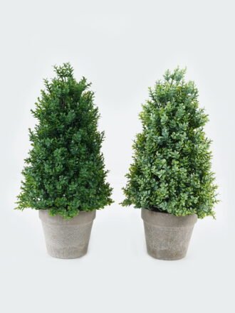 Artificial Plant 17*17*40cm Leaf in Paper pulp pot GS-73724013 Toplary 3,000+ sqm showroom with thousands of artificial flowers, plants & trees ready for global sourcing.